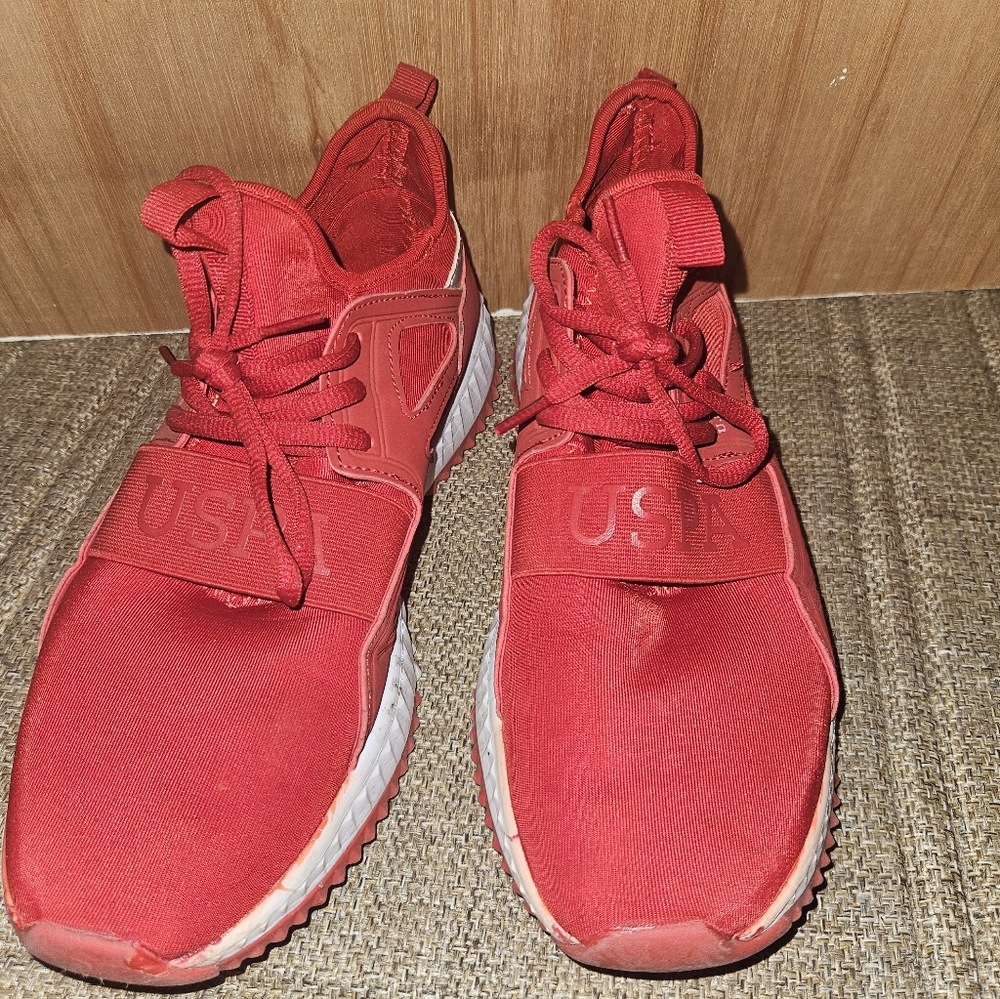 U.S. Polo Assn. Red Men's Shoes